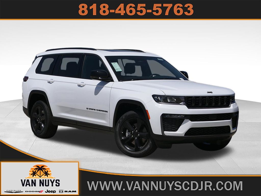 Bright White Clearcoat 2026 Jeep Grand Cherokee L SUV / Crossover Four-Wheel Drive 8-Speed Automatic