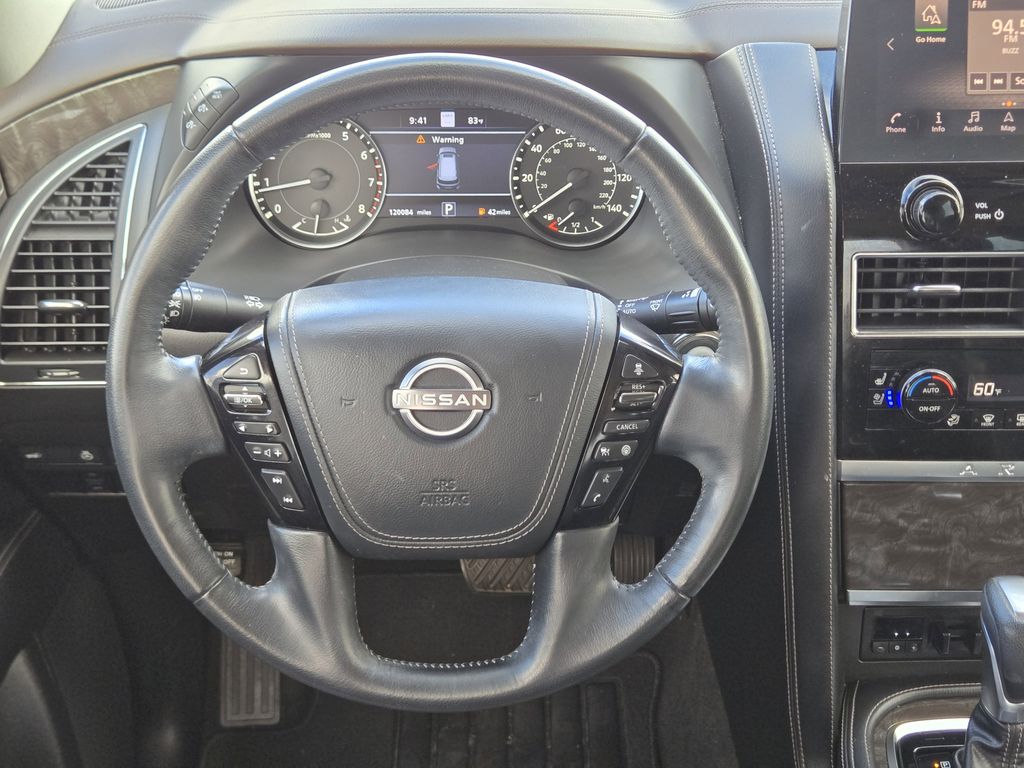 2022 Nissan Armada Platinum Red at DeMontrond Ford