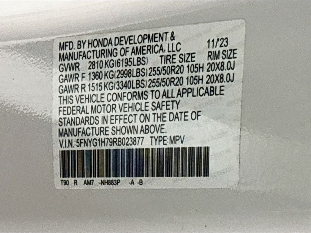 2024 Honda Pilot Touring
