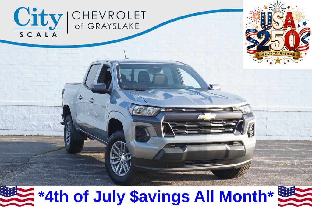Sterling Gray Metallic 2026 Chevrolet Colorado Pickup Truck 4X2 8-Speed Automatic