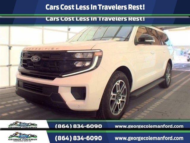 Star White Metallic Tri-Coat 2025 Ford Expedition SUV / Crossover Four-Wheel Drive Automatic
