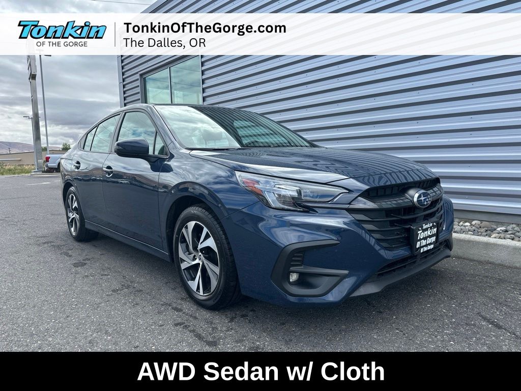 Cosmic Blue Pearl 2024 Subaru Legacy Sedan All-Wheel Drive Continuously Variable Transmission