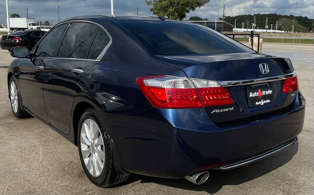 2013 Honda Accord EX-L Blue at Don McGill Toyota