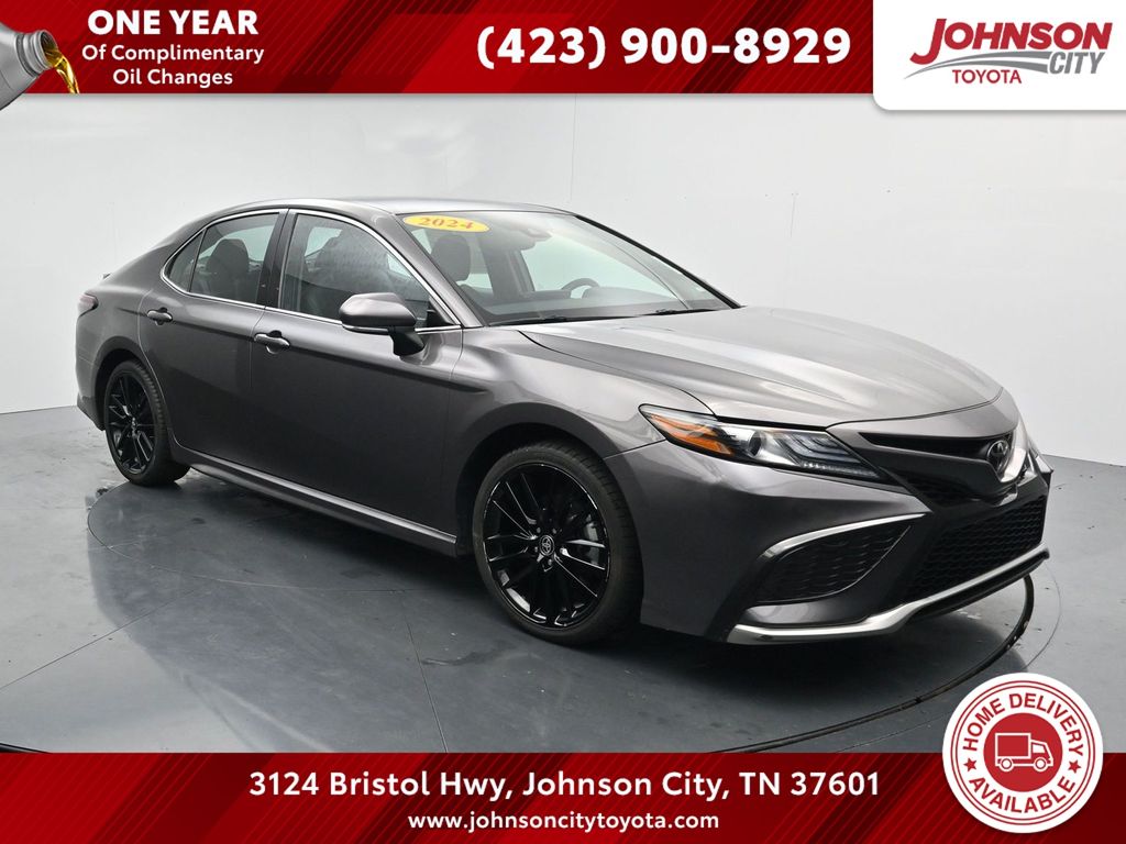 Predawn Gray Mica 2024 Toyota Camry Sedan Front-Wheel Drive 8-Speed Automatic