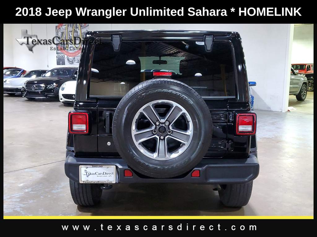 2018 Jeep Wrangler Unlimited Sahara 11