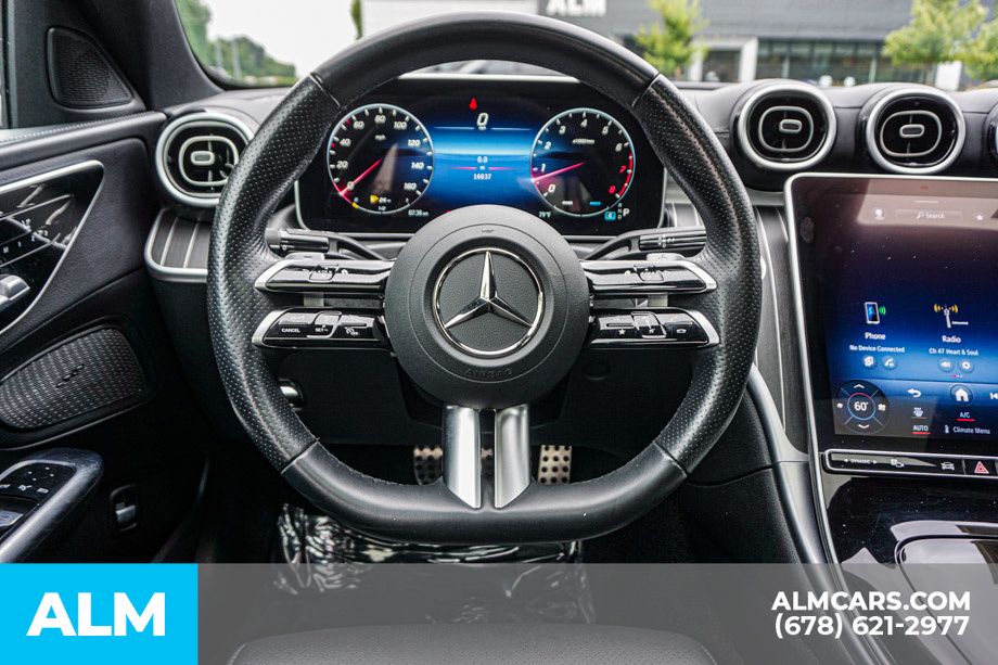 Used 2024 Black Mercedes-Benz C 300 image 28