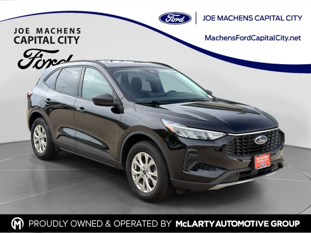 Agate Black Metallic 2025 Ford Escape SUV / Crossover All-Wheel Drive 8-Speed Automatic