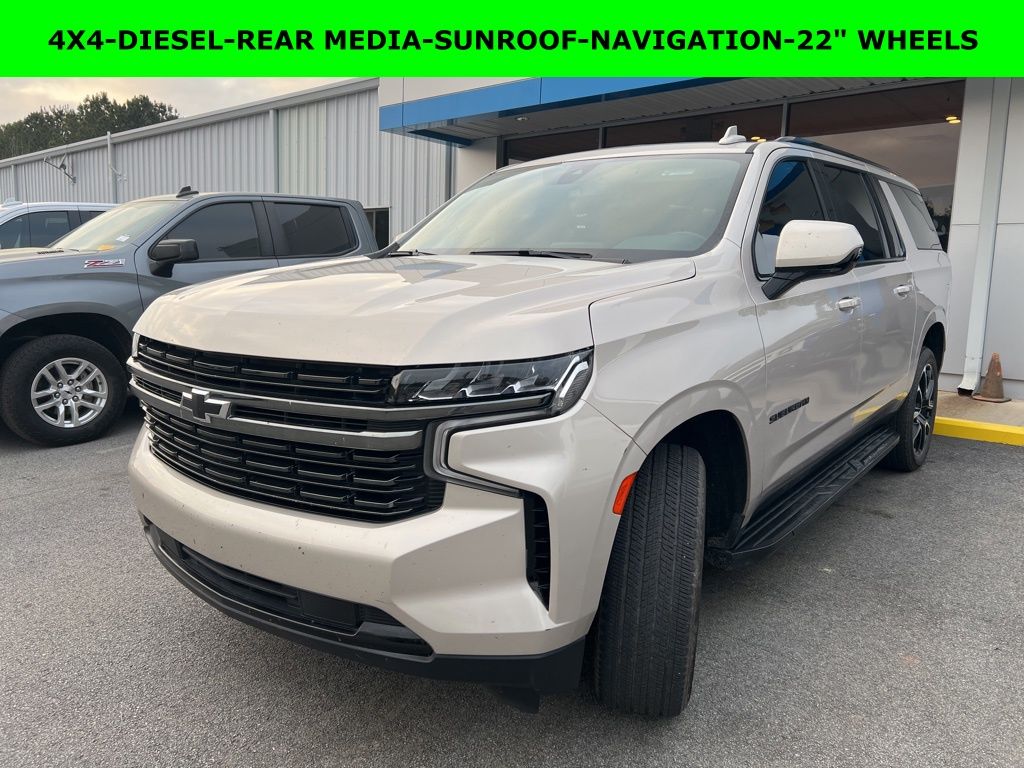 Brown (Empire Beige Metallic) 2021 Chevrolet Suburban RST 4WD SUV / Crossover Four-Wheel Drive