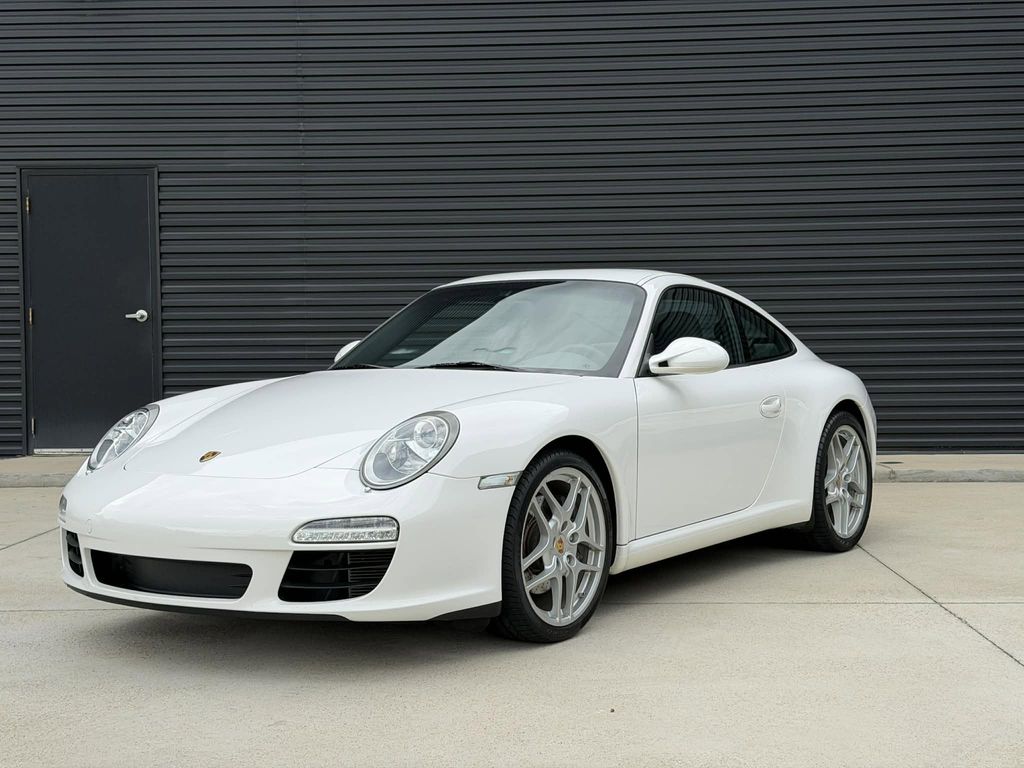 Carrara White 2009 Porsche 911 Carrera Coupe RWD Coupe Rear-Wheel Drive 7-Speed Automatic