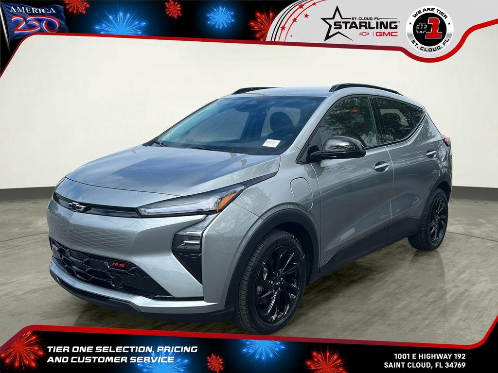 Sterling Gray Metallic 2027 Chevrolet Bolt SUV / Crossover Front-Wheel Drive 1-Speed Automatic