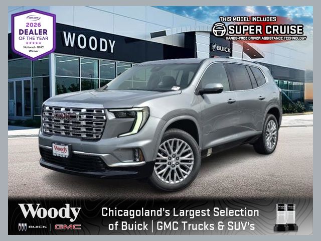 Sterling Metallic 2026 GMC Acadia SUV / Crossover Four-Wheel Drive 8-Speed Automatic