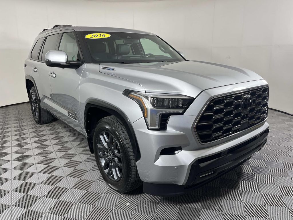 Celestial Silver Metallic 2026 Toyota Sequoia SUV / Crossover Four-Wheel Drive Automatic