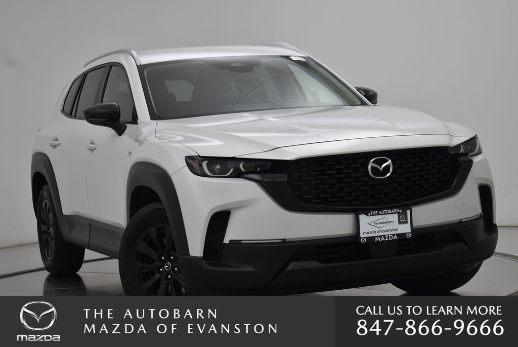 White (Wind Chill Pearl) 2025 Mazda CX-50 SUV / Crossover All-Wheel Drive Continuously Variable Transmission