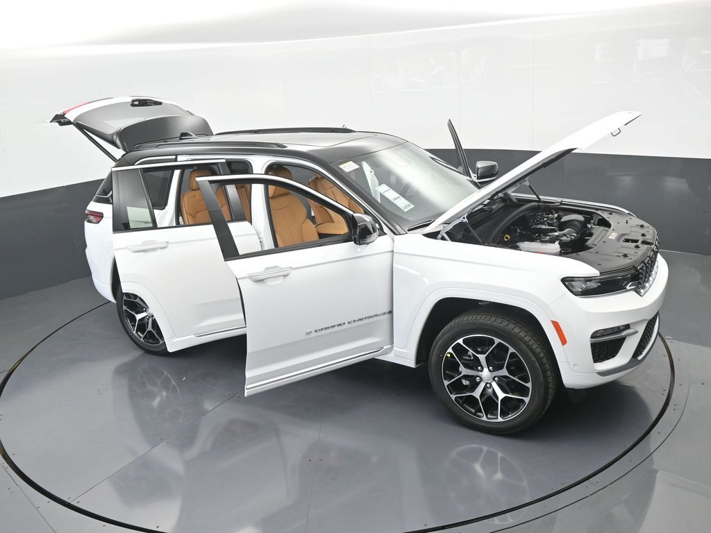 New 2025 Bright White Clearcoat Jeep Summit image 76