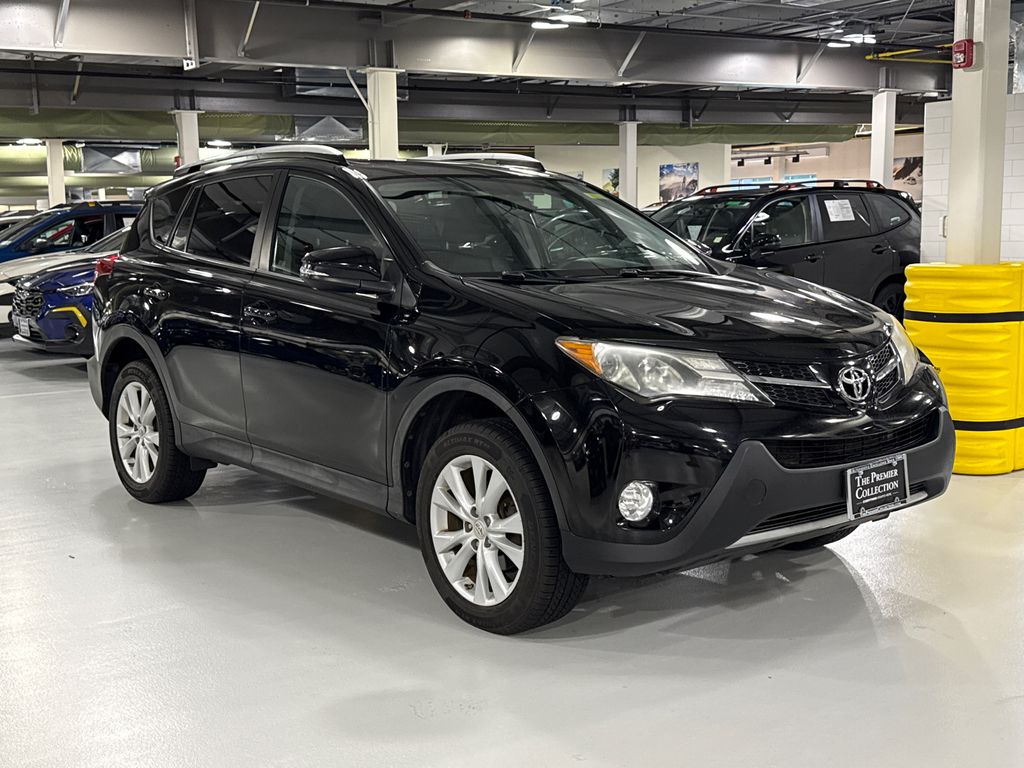 Black 2015 Toyota RAV4 SUV / Crossover All-Wheel Drive 6-Speed Automatic
