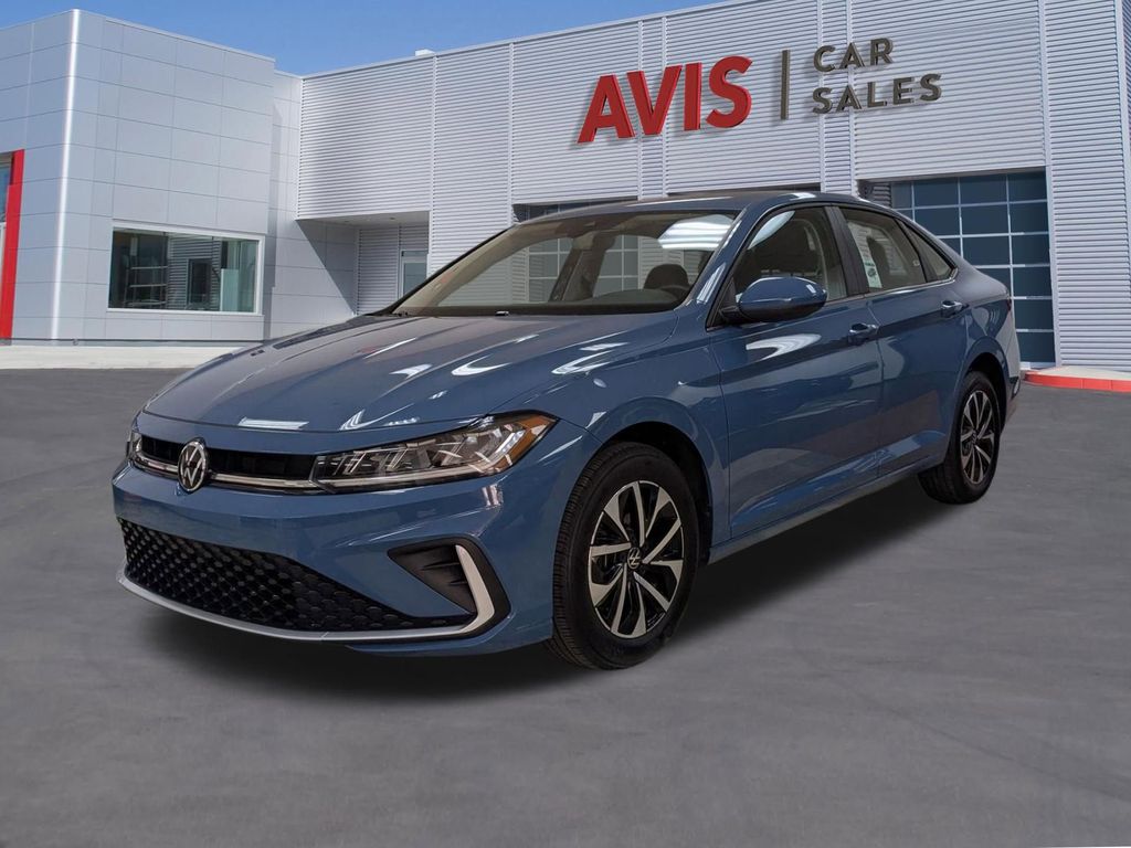 Blue 2025 Volkswagen Jetta S FWD Sedan Front-Wheel Drive 8-Speed Automatic