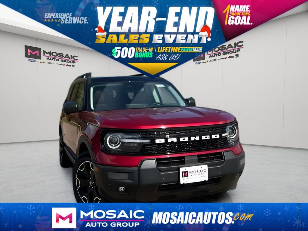 New 2025 Ford Bronco Sport Outer Banks SUVs