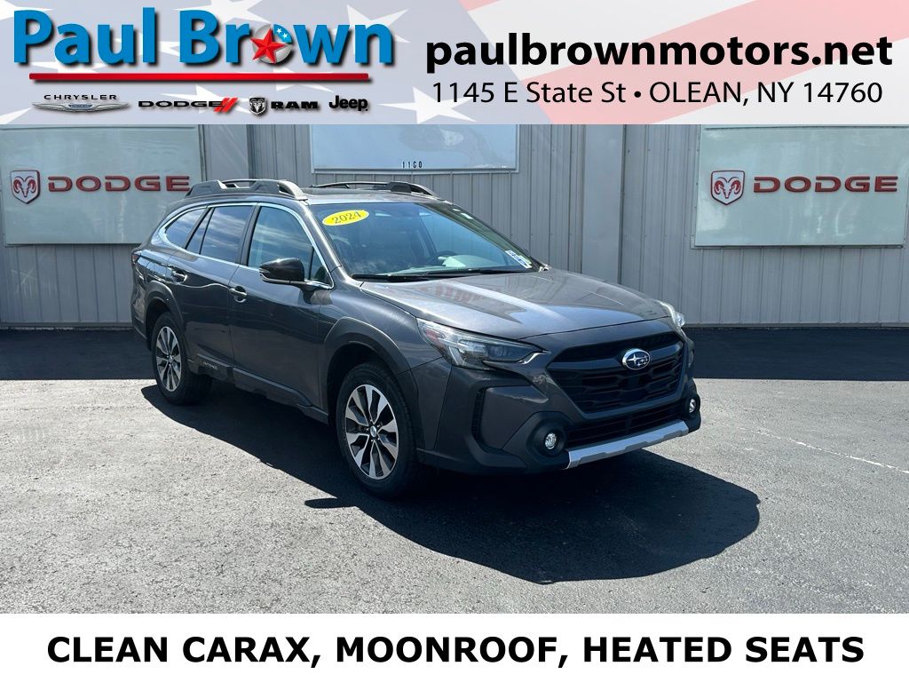 Magnetite Gray Metallic 2024 Subaru Outback Limited AWD SUV / Crossover All-Wheel Drive Continuously Variable Transmission