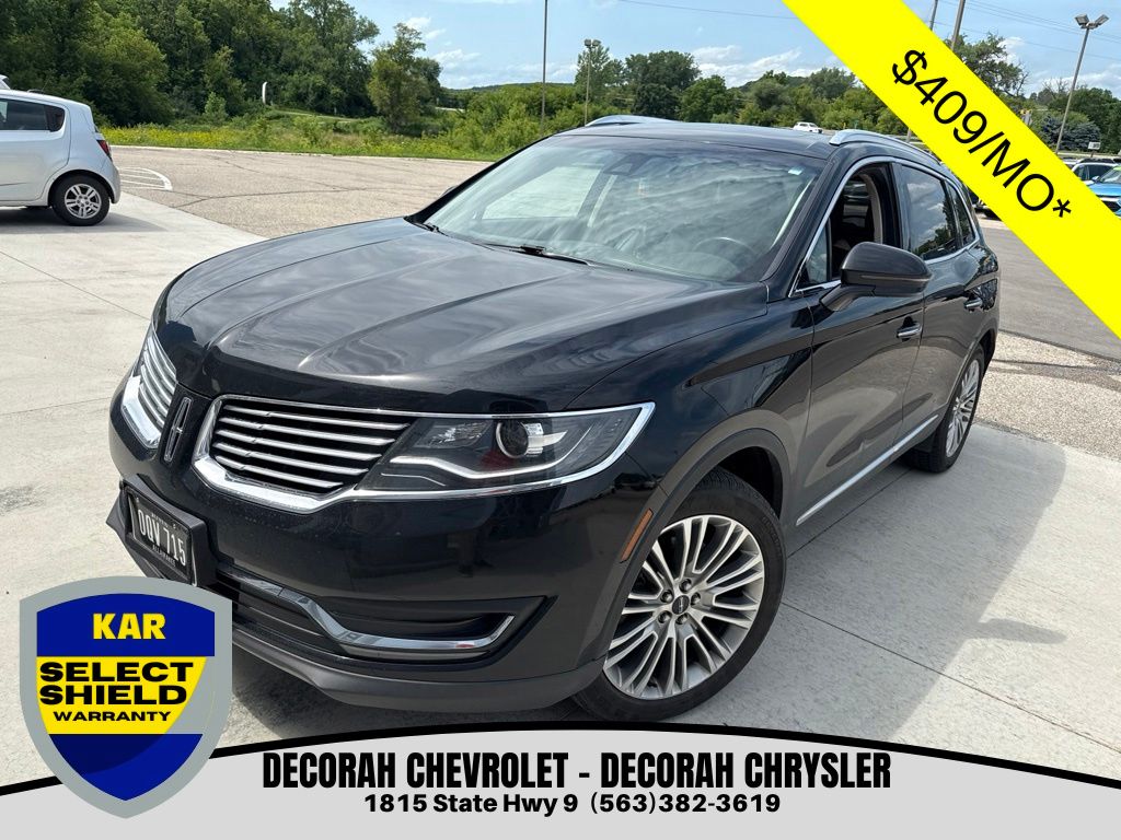 Velvet 2018 Lincoln MKX SUV / Crossover All-Wheel Drive 6-Speed Automatic