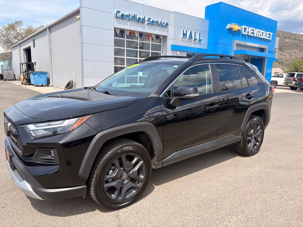 Midnight Black Metallic 2024 Toyota RAV4 Adventure AWD SUV / Crossover All-Wheel Drive 8-Speed Automatic