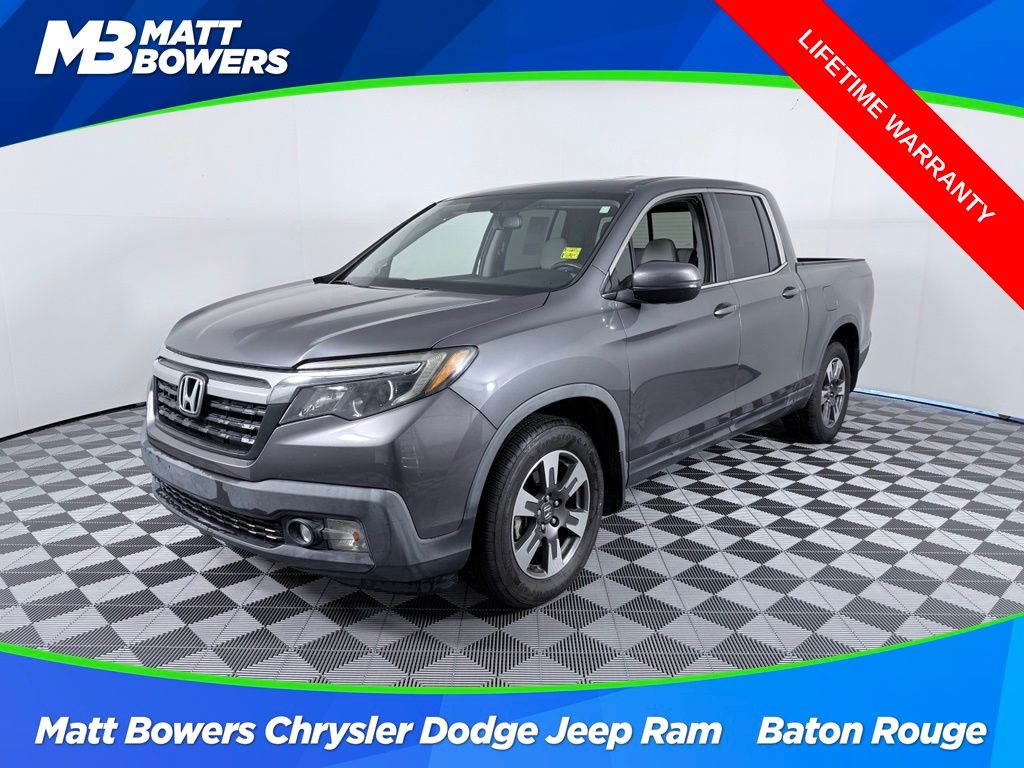 Gray 2019 Honda Ridgeline Pickup Truck Front-Wheel Drive 6-Speed Automatic