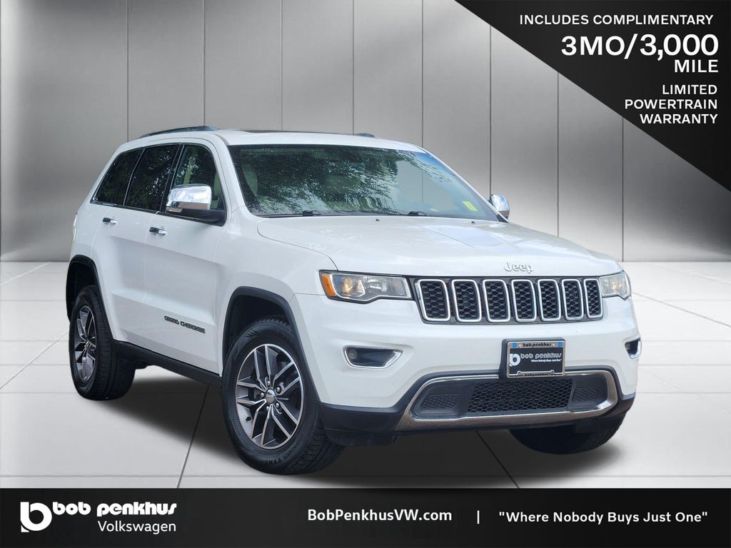 Bright White Clearcoat 2018 Jeep Grand Cherokee SUV / Crossover Four-Wheel Drive 8-Speed Automatic
