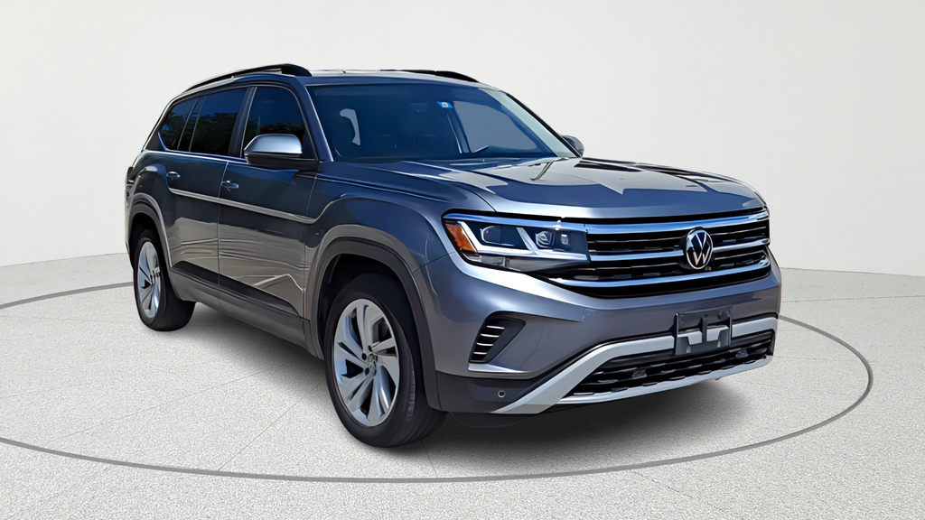 Gray 2023 Volkswagen Atlas 8-Speed Automatic