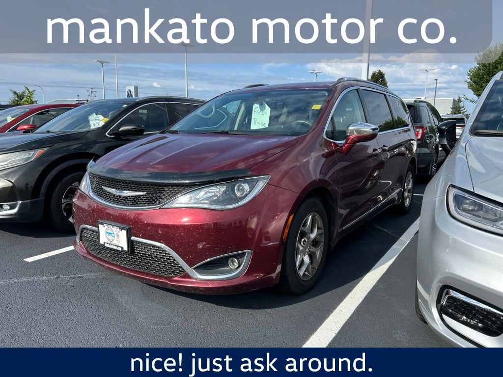 Velvet Red Pearlcoat 2018 Chrysler Pacifica Minivan Front-Wheel Drive 9-Speed Automatic