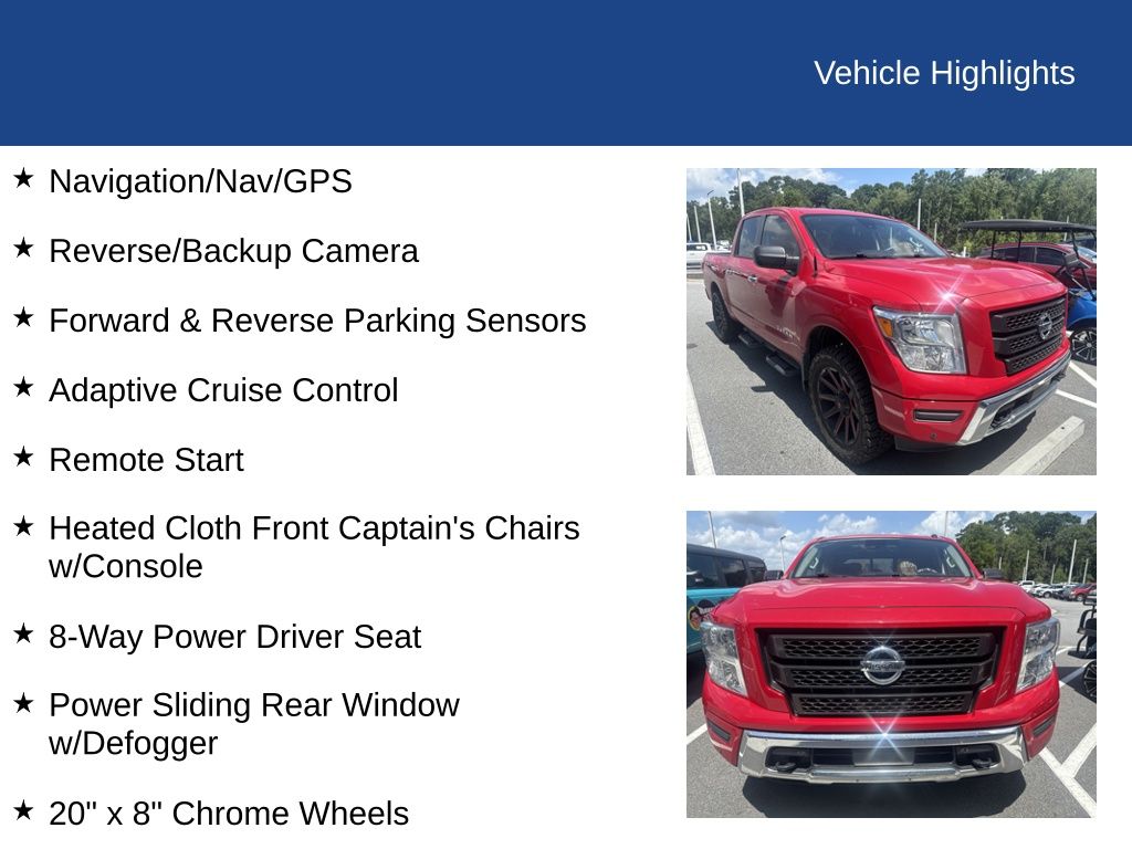 2021 Nissan TITAN Crew Cab SV 4x4