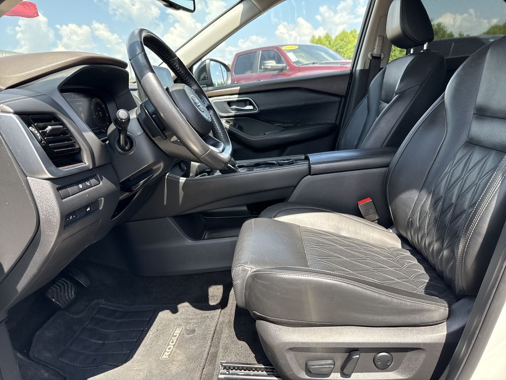 2021 Nissan Rogue Platinum White at DeMontrond Mazda