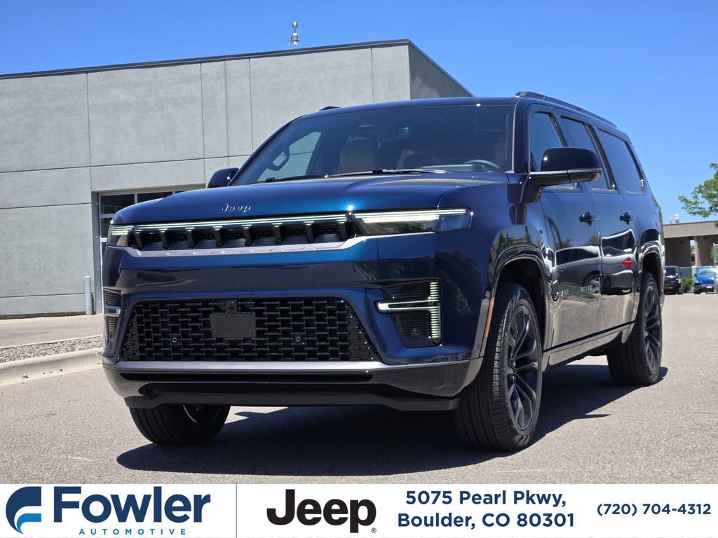 Fathom Blue Pearlcoat 2026 Jeep Grand Wagoneer L SUV / Crossover Four-Wheel Drive 8-Speed Automatic