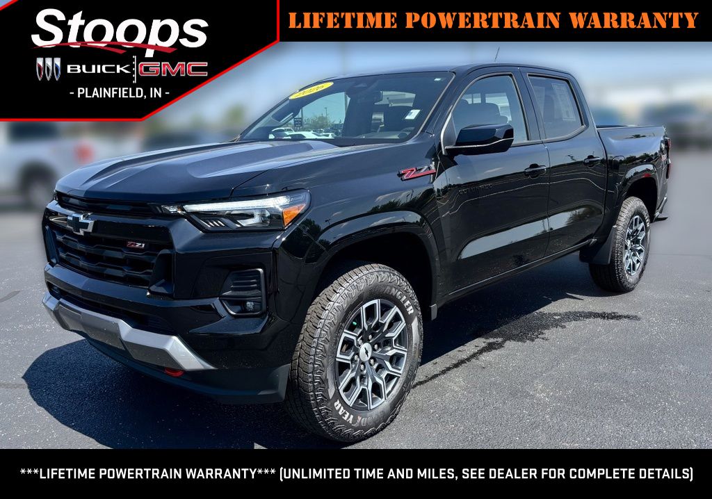 Black 2026 Chevrolet Colorado Pickup Truck Four-Wheel Drive 8-Speed Automatic