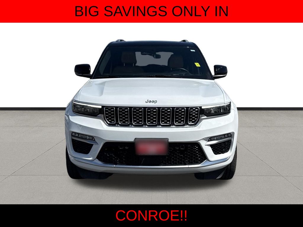2023 Jeep Grand Cherokee Summit White at DeMontrond Gulf Freeway