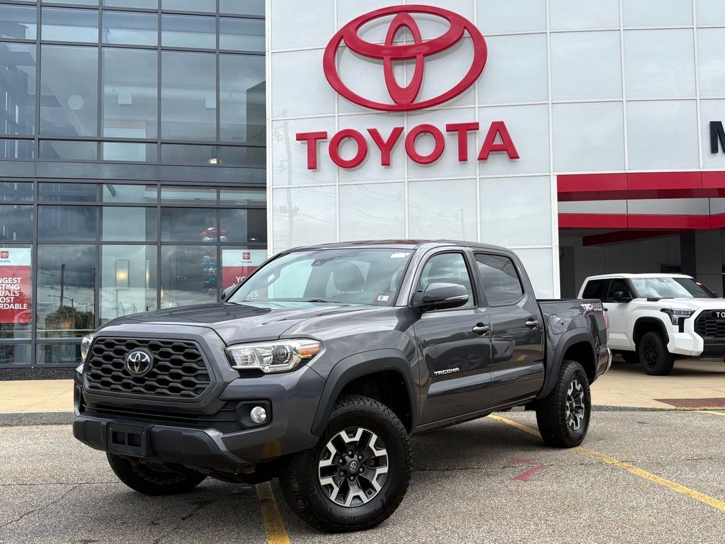 Magnetic Gray Metallic 2021 Toyota Tacoma Pickup Truck Four-Wheel Drive 6-Speed Automatic