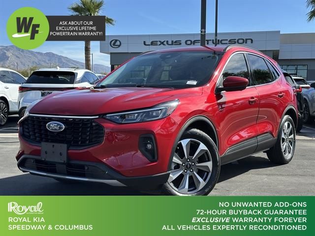 Red Metallic 2024 Ford Escape Hybrid Platinum AWD SUV / Crossover All-Wheel Drive Continuously Variable Transmission