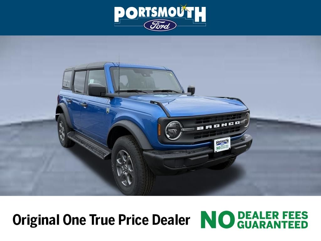 Velocity Blue Metallic 2026 Ford Bronco Big Bend 4-Door 4WD SUV / Crossover Four-Wheel Drive Automatic