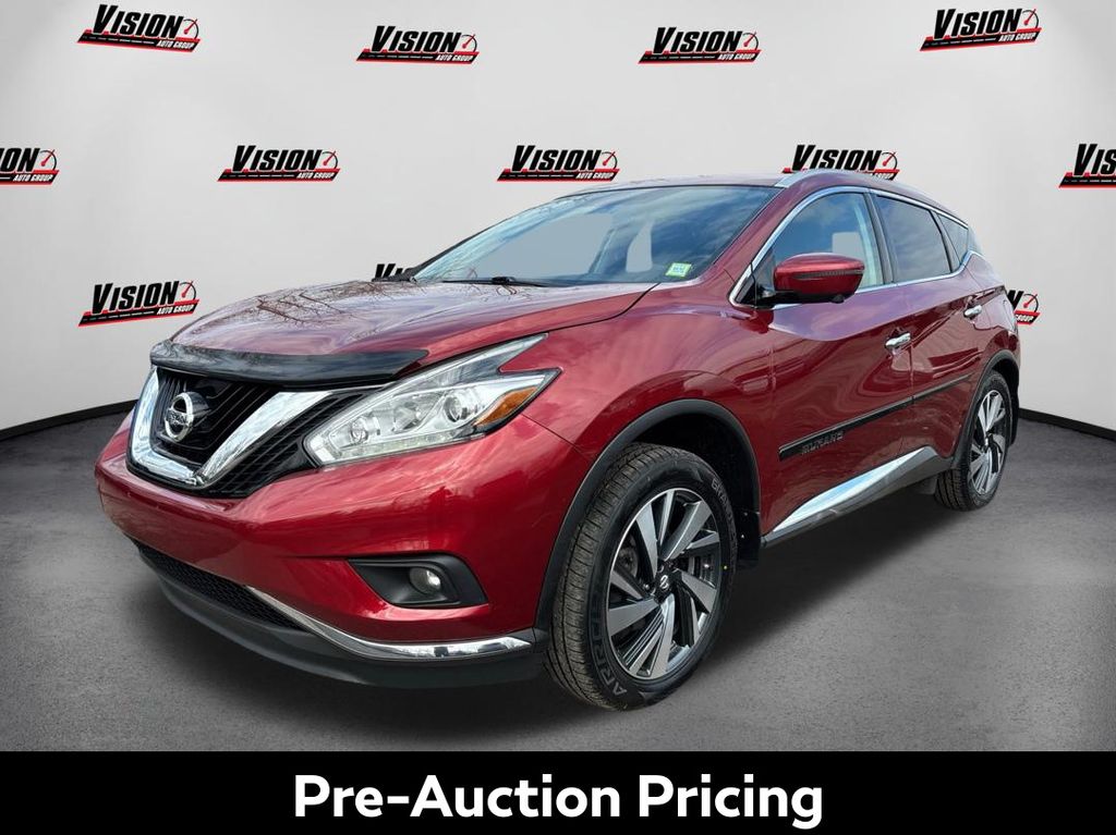 Cayenne Red Metallic 2018 Nissan Murano Platinum AWD SUV / Crossover All-Wheel Drive Continuously Variable Transmission