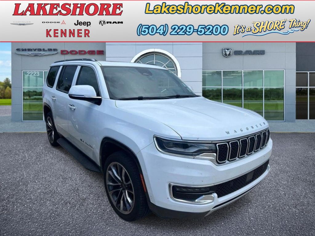 Bright White Clearcoat 2022 Jeep Wagoneer SUV / Crossover 4X2 8-Speed Automatic