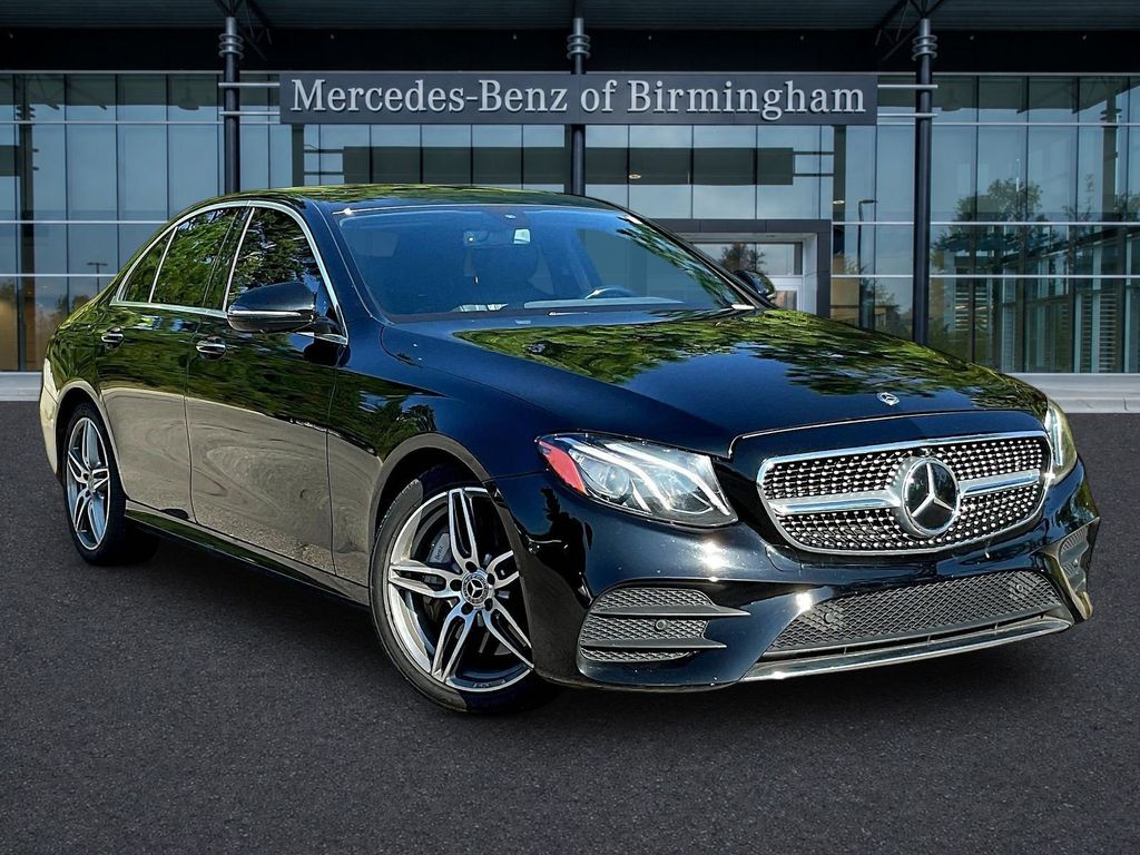 Black 2019 Mercedes-Benz E-Class Sedan All-Wheel Drive 9-Speed Automatic