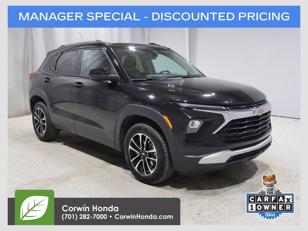 Mosaic Black Metallic 2024 Chevrolet Trailblazer SUV / Crossover Four-Wheel Drive 9-Speed Automatic