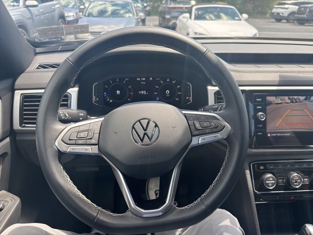 2023 Volkswagen Atlas Cross Sport 2.0T SE w/Technology Silver at Subaru and VW of Moon Township