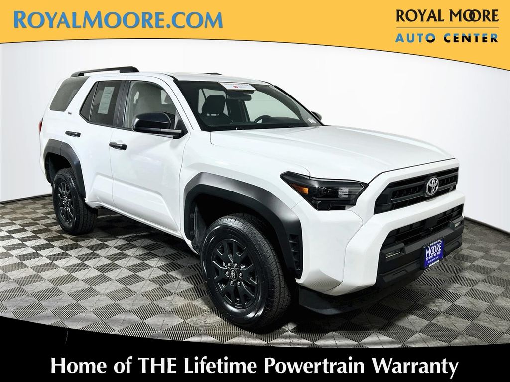 Ice Cap 2025 Toyota 4Runner SUV / Crossover Four-Wheel Drive 8-Speed Automatic