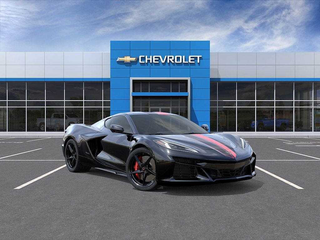 Black 2026 Chevrolet Corvette E-Ray Coupe AWD with 3LZ Coupe All-Wheel Drive 8-Speed Dual Clutch