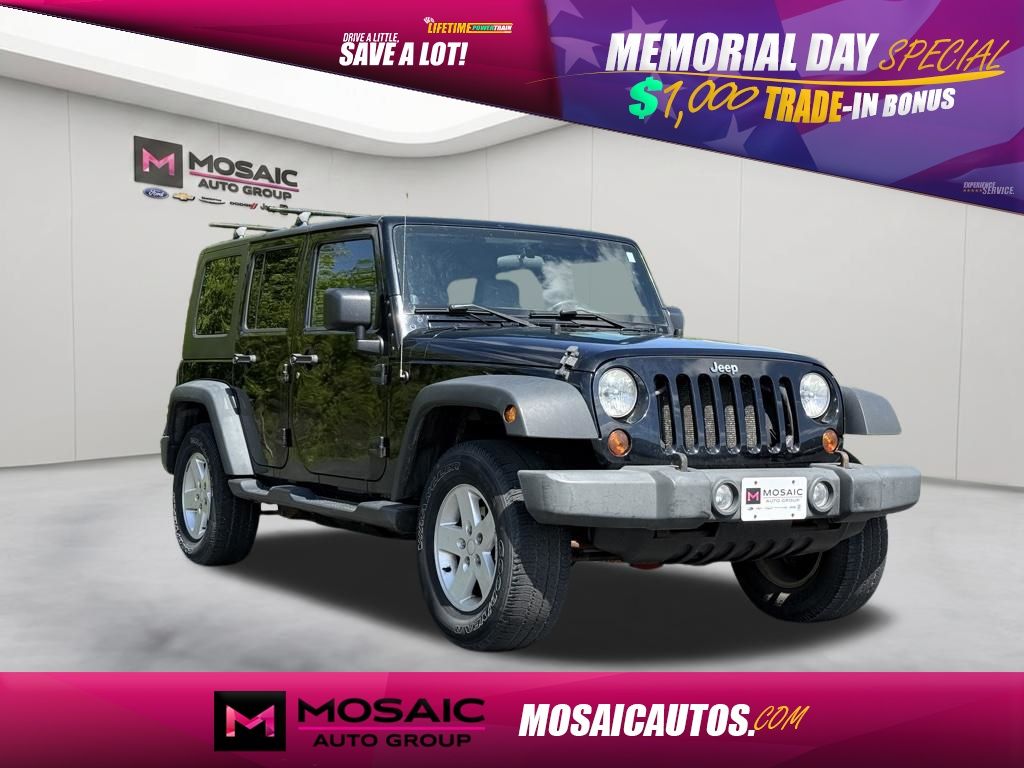 Black Clearcoat 2009 Jeep Wrangler Unlimited X 4WD SUV / Crossover Four-Wheel Drive 4-Speed Automatic