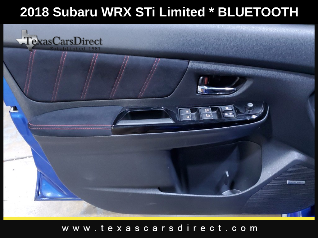 2018 Subaru WRX STi Limited 9