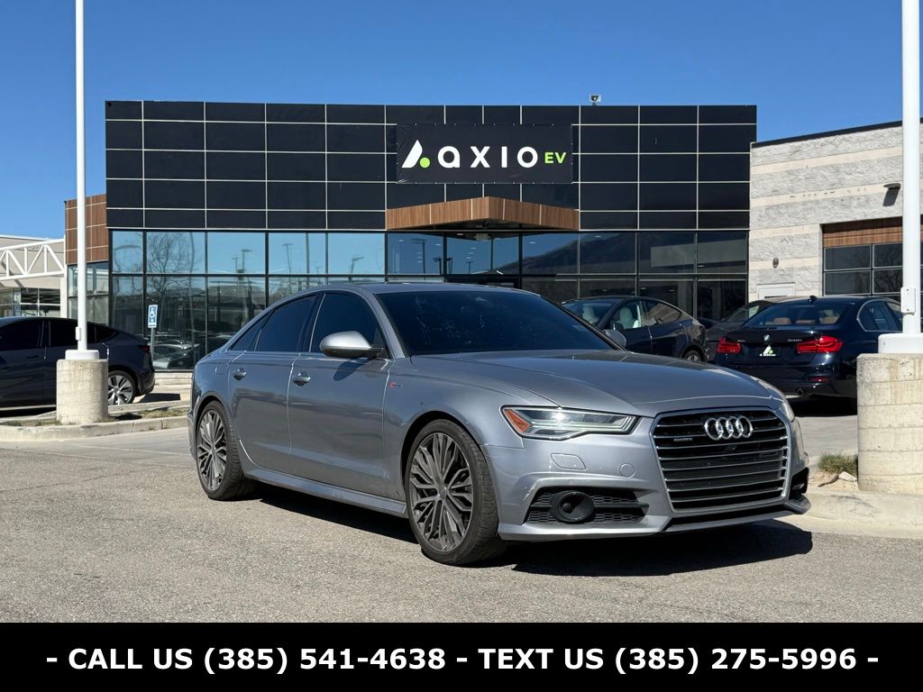 Gray Metallic 2017 Audi A6 3.0T quattro Prestige Sedan AWD Sedan All-Wheel Drive 8-Speed Automatic