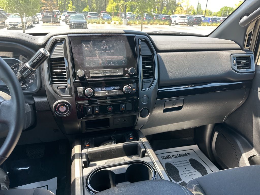 2024 Super Black Nissan Titan SV RWD Truck