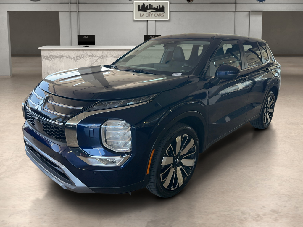 Blue 2025 Mitsubishi Outlander SUV / Crossover  Continuously Variable Transmission