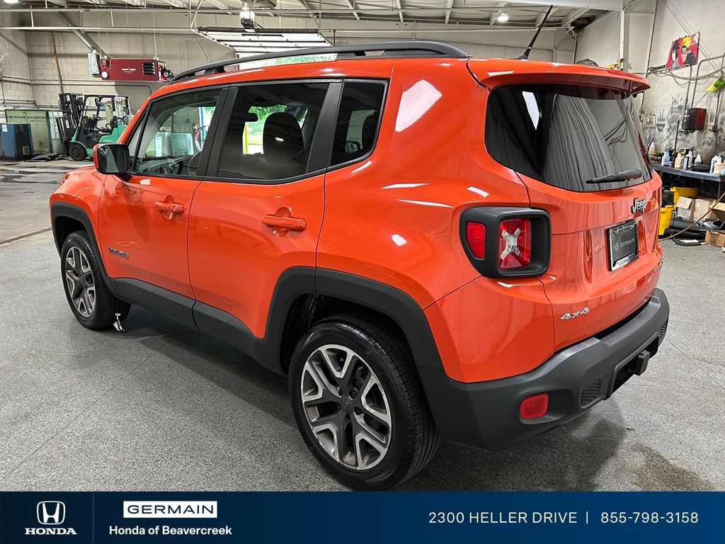Used 2015 Orange Jeep Latitude image 6