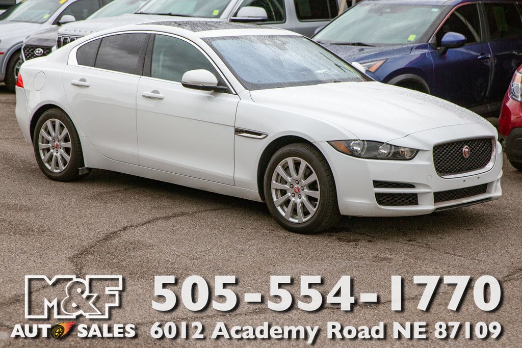 White 2019 Jaguar XE 25t AWD Sedan All-Wheel Drive 8-Speed Automatic
